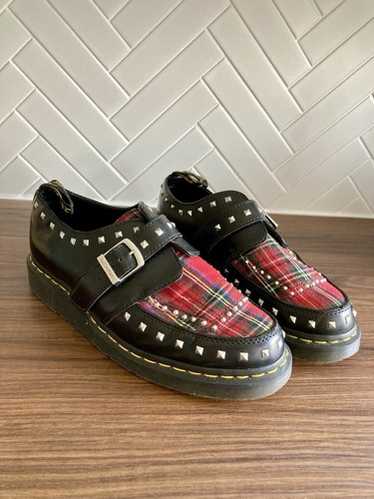Dr. Martens スタッズ付き タータンチェック RAMSEY MONK ドクターマーチン新コレクション3種のタータンチェックを