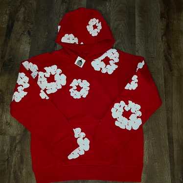 DENIM TEARS 刺繍ロゴパーカー レッド Denim tears red - Gem