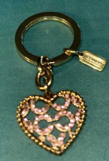 Pink coach key ring - Gem