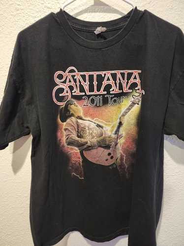 Vintage t-shirt, Santana t shirt, concert t shirt, to… - Gem
