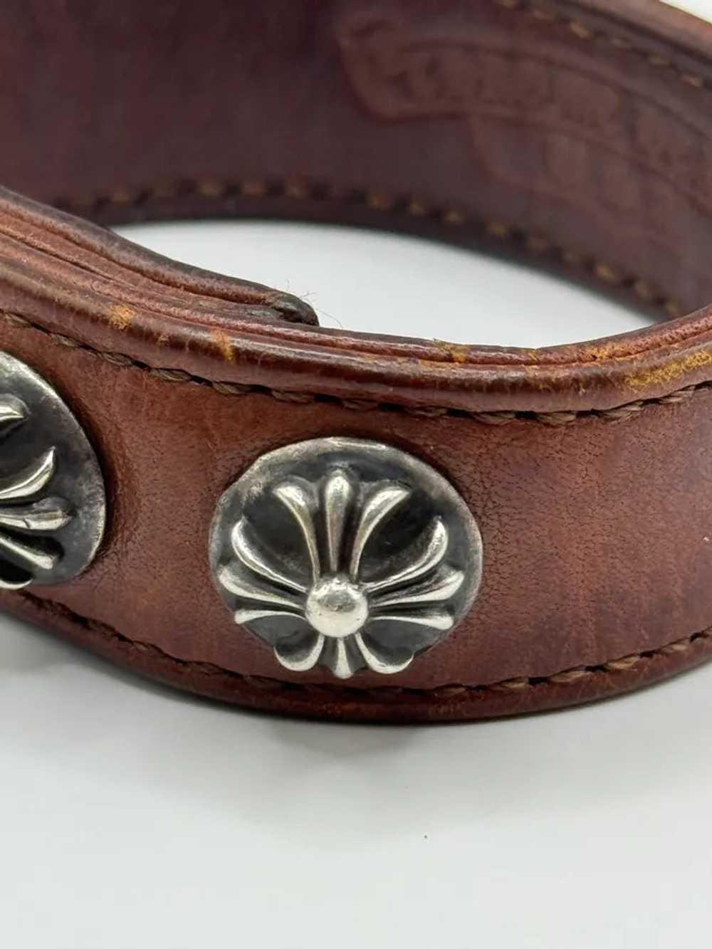 アクセサリー Chrome Hearts 3 Button 2 Snap Leather Chrome Hearts 3 Button 2 Snap Leather（Chrome Hearts 3