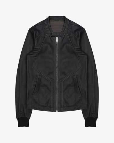 RICK OWENS Intarsiaレザージャケット 52 drkshdw - メルカリ