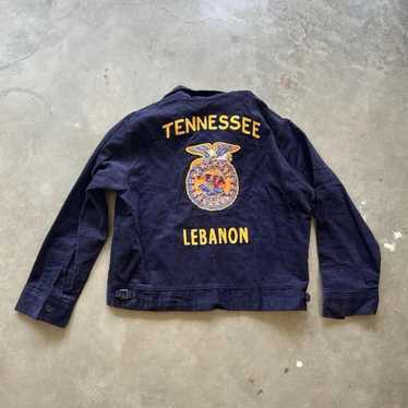 Vintage ffa jacket with - Gem