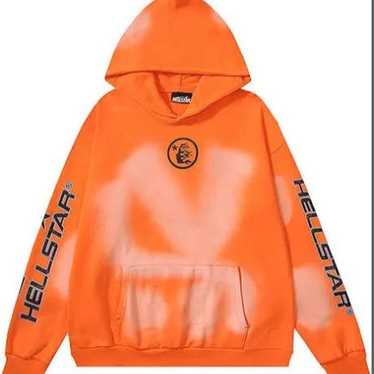 hellstar hoodie fire orange Mサイズ