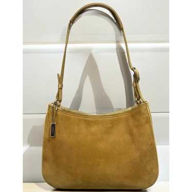 未使用保管品 vintage coach old Suede demi hobo Vintage Coach Signature Hobo Demi Shoulder Bag - | Depop