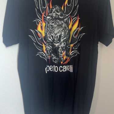 roberto cavalli t shirt tiger