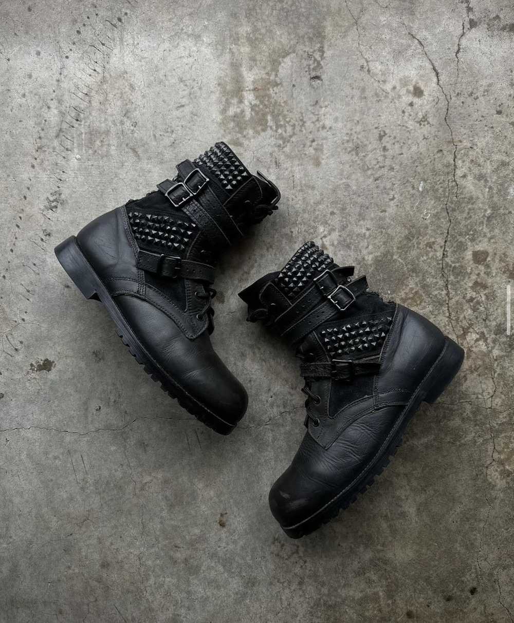 Number (N)ine number nine ss06 "welcome to the shadow" studded boots