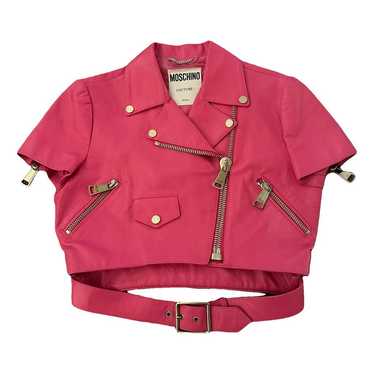 Moschino leather jacket - Gem