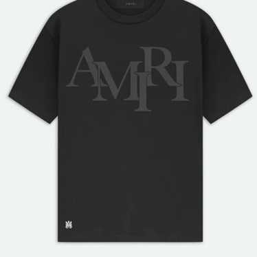 Tシャツ・カットソー AMIRI Men Tops AMJYTE1163BLACK Black Amiri mens black t - Gem