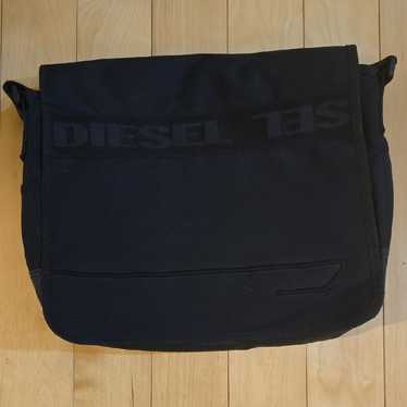 バッグ OLD DIESEL leather messenger bag black Diesel 1DR Messenger Bag | Black | FARFETCH