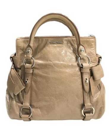 miu miu vitello lux side ribbon Bag y2k