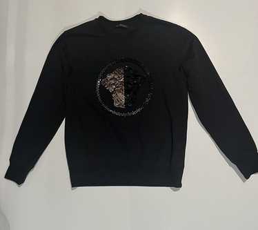 Versace medusa embroidered sweatshirt - Gem
