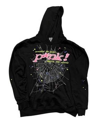 Sp5der SPYDER PINK V2 フーディーパーカー Black ○関送無料○ Sp5der P*NK Hoodie Black Men's - FW21 - US