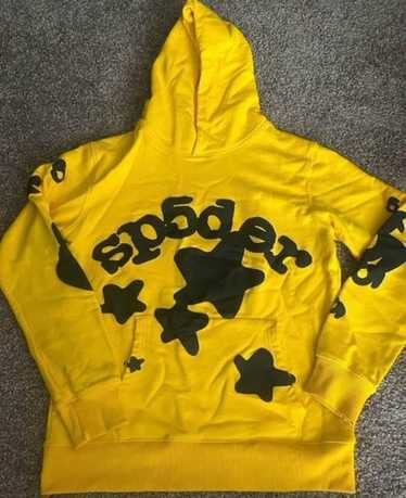 Yellow sp5der hoodie - Gem