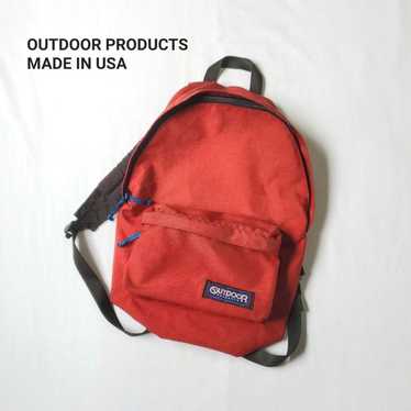OUTDOOR PRODUCTS backpack 赤 USA製 80s〜90s Vintage Outdoor Products USA Backpack Red Day Pack Hiking