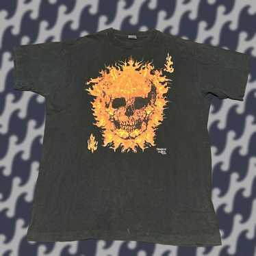 90s fashion victim skull longsleeve tshirt - Gem