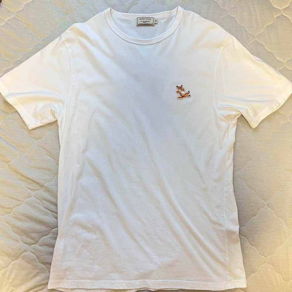 関税送料込 ホワイト チラックスフォックス Tシャツ Maison Kitsunéのホワイト チラックスフォックス Tシャツがセール中