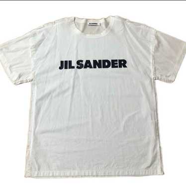25ss【Jil Sander】Logo Short Sleeve T-shirt ★送料関税込★ Jil Sander - Short Sleeved Logo T-Shirt in Natural