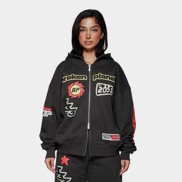Broken Planet ジップフーディー ジップアップパーカー Broken-Planet-Zip-Up-Hoodie-