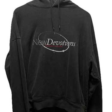 パーカー・フーディ MARTINE ROSE Men Hoodies CMRSS24625ACO GRMBL Gray Designer Hoodies | Martine Rose
