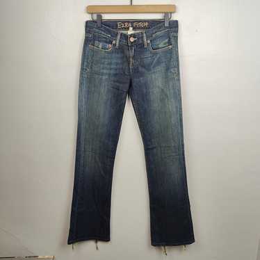 00s 超希少 EZRA FITCH ヴローライズフレアデニム スパンコール 00s 超希少 EZRA FITCH ヴローライズフレアデニム スパンコール