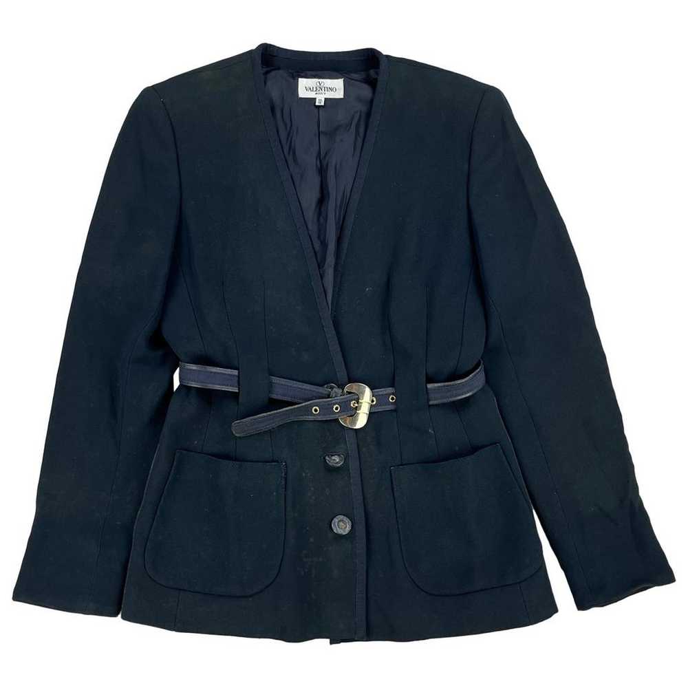ジャケット VALENTINO BLAZERS Valentino Garavani Houndstooth-jacquard Wool Blazer