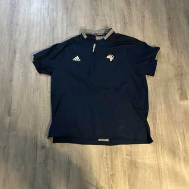 adidas H/S polo shirt古着ネイビーunisexスポーツMIX adidas Men's Team Issue Polo Shirt