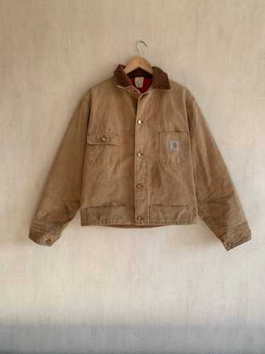 fade 70s Carhartt　vintage  jacket カーハート Vintage Carhartt Faded Thrashed Hooded Distress Work Jacket