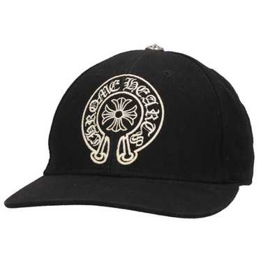 ★Chrome Hearts★ Horseshoe Denim Baseball Hat ブラック Chrome Hearts Horseshoe Denim Baseball Hat Black - US