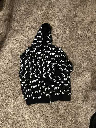 FTP ロゴ スウェット トレーナー 黒　pixel logo Ftp pixel crewneck - Gem