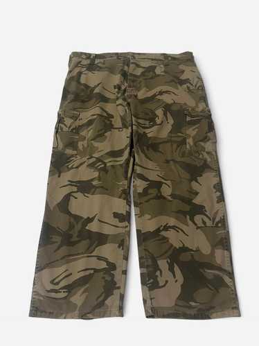 Mijco camo baggy pants gimmick denim（FLOWERCAMO DENIM BAGGY