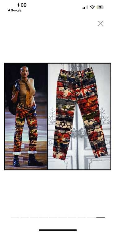 vintage JPG jean paul gaultier pants 転写 Vintage 90's JPG Jean Paul GAULTIER Jeans / SS 1997 Runway