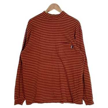 トップス stussy boarder pocket long t xl Stussy border pocket t - Gem