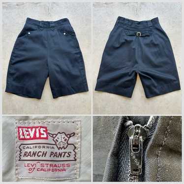 LEVI’S / 50's short horn ranch pants Levi's Short Horn Ranch Jeans // 1950's Sanforized Dark