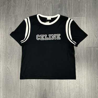 【関税&送料込】Celine Celine College T-Shirt CELINE TShirt cotton yellow S | eBay