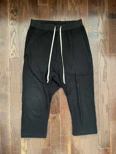 パンツ SS18 RICK OWENS DRAWSTRING CROPPED TE 46 RICK OWENS - PANTS - Rick Owens
