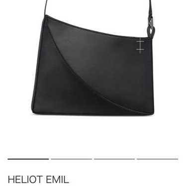 ショルダーバッグ・ポシェット HELIOT EMIL Woman Shoulder bag Black 14042 BLK01 Black Heliot Style Emil Carabiner Small Box Bag Shoulder