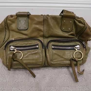 Vintage Chloé Authentic Paddington Bags black-leather-paddington-chloe