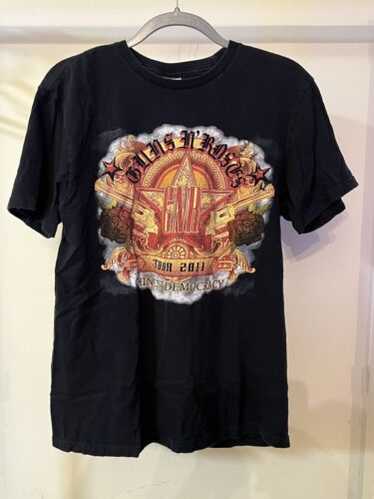 Guns N' Roses Tシャツ Mサイズ チャイニーズ デモクラシーツアー GUNS N' ROSES WORLD TOUR 2002-2003 CHINESE DEMOCRACY Size XL