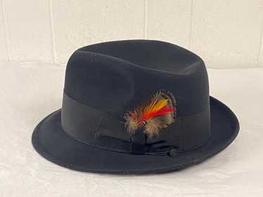 Vintage borsalino fedora black - Gem