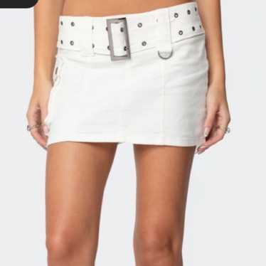 Edikted White Mini Skirt - image 1