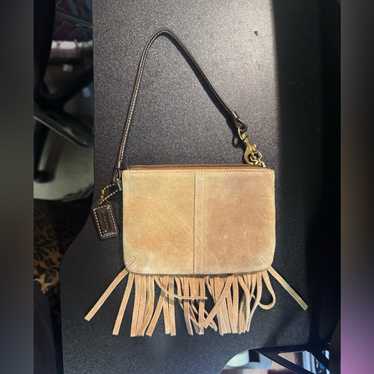 Vintage coach tan suede - Gem