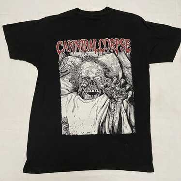 CANNIBAL CORPSE グラフィックTシャツ 黒 Cannibal Corpse T Shirt 2015 XL Behemoth Deicide Black Death