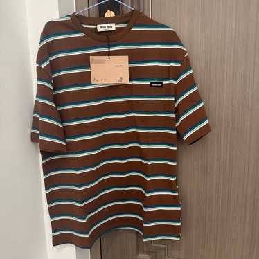 Miu miu stripe tee - Gem