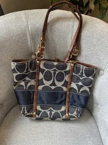 Coach denim tote - Gem