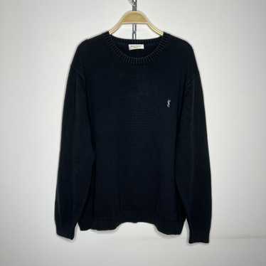 スウェット・トレーナー SAINT LAURENT BLACK WOOL KNITWEAR Knitwear for Men | Saint Laurent | YSL US