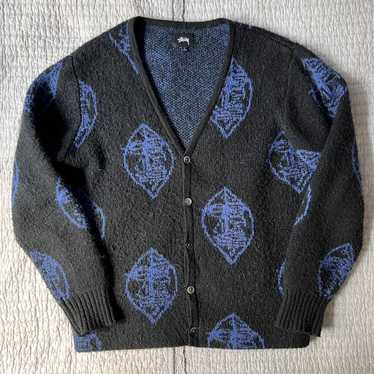 Stussy mohair cardigan - Gem