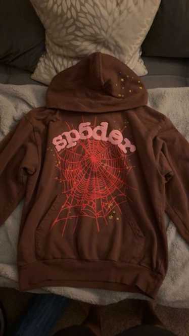 楽天市場】SP5DER WEBSUIT HOODIE (BROWN)スパイダー/アトランタ