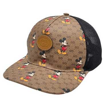Mickey♡　GUCCI GGパターン ベースボールキャップ Gucci GGパターン ベースボールキャップ