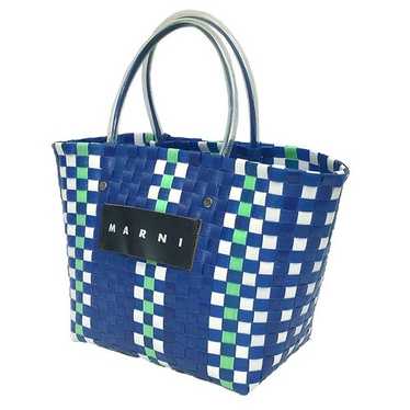 ブルー MARNI MARKET MINI FLOWER BASKET | Marni